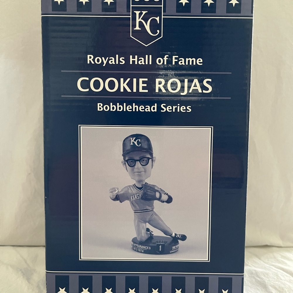 Kansas City Royals Cookie Rojas Bobblehead